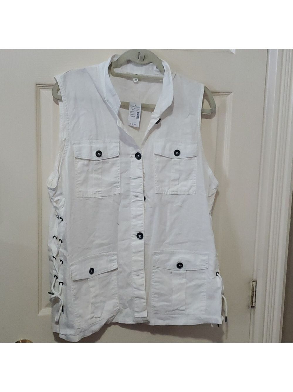 Maurice White Vest top size xl